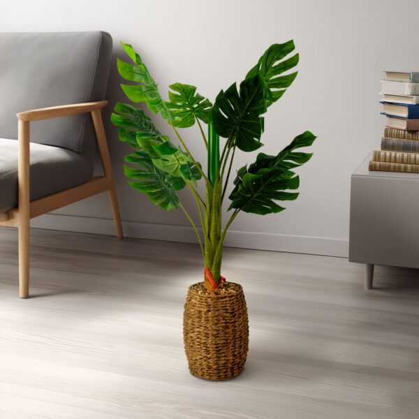 Műnövény dekoráció – filodendron – 1 m  11907 Háztartási kisgépek