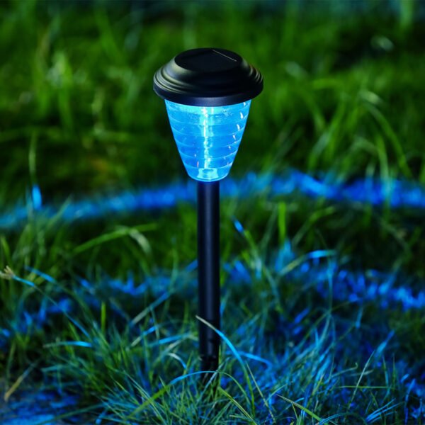 Leszúrható szolár lámpa – RGB LED – 9 x 36 cm – színváltós  13004 Szolár
