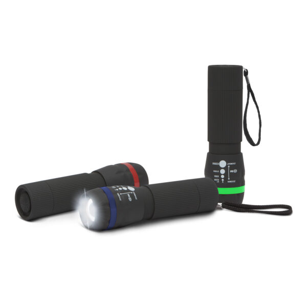 Fókuszálható COB LED-es elemlámpa  18604 Zseblámpa