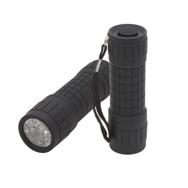 LED-es elemlámpa – 9 LED – 9,7 cm  18605 Zseblámpa