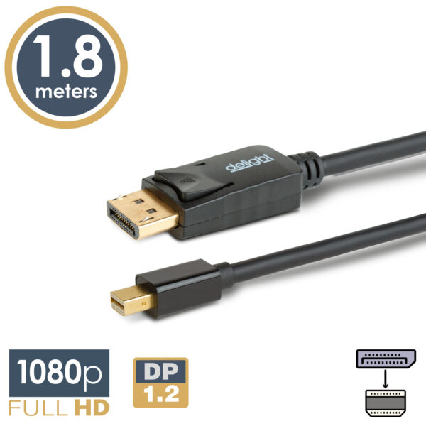 DisplayPort – HDMI adapter – 1.2 – 1080P  20337 TV és multimédia