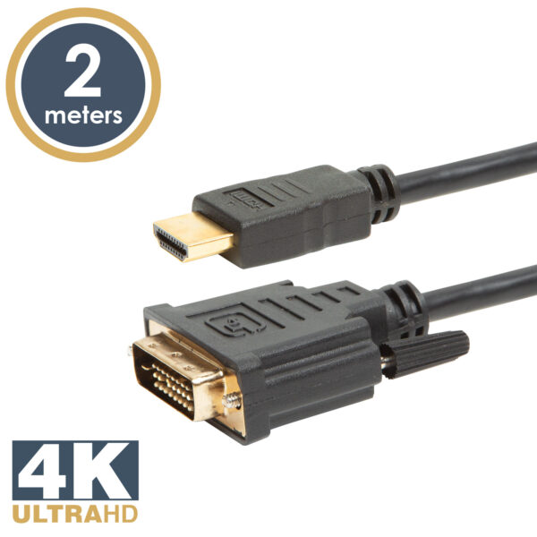 DVI-D / HDMI kábel · 3 m  20381 TV és multimédia