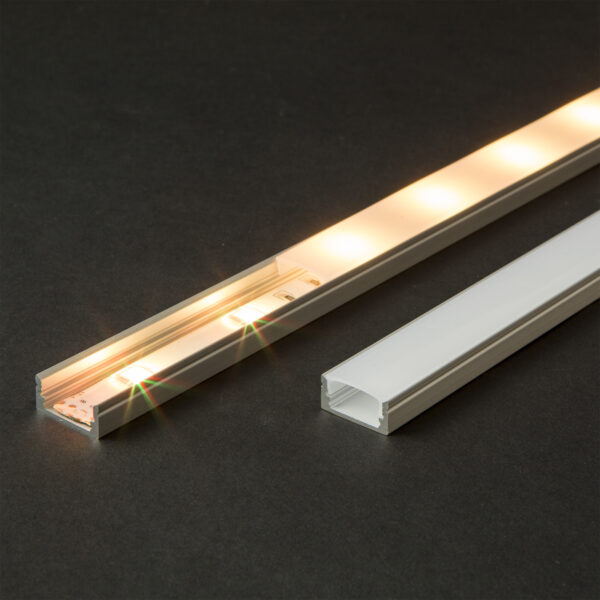 LED alumínium profil sín  41010A2 LED tartozékok