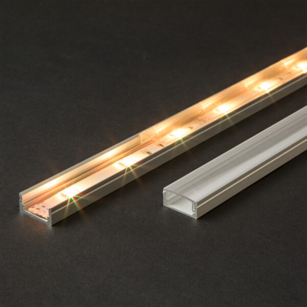 LED alumínium profil takaró búra  41010T1 LED tartozékok