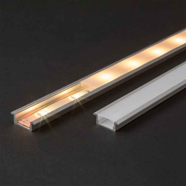 LED alumínium profil takaró búra  41011M2 LED tartozékok