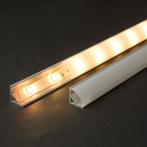 LED alumínium profil sín  41012A2 LED tartozékok