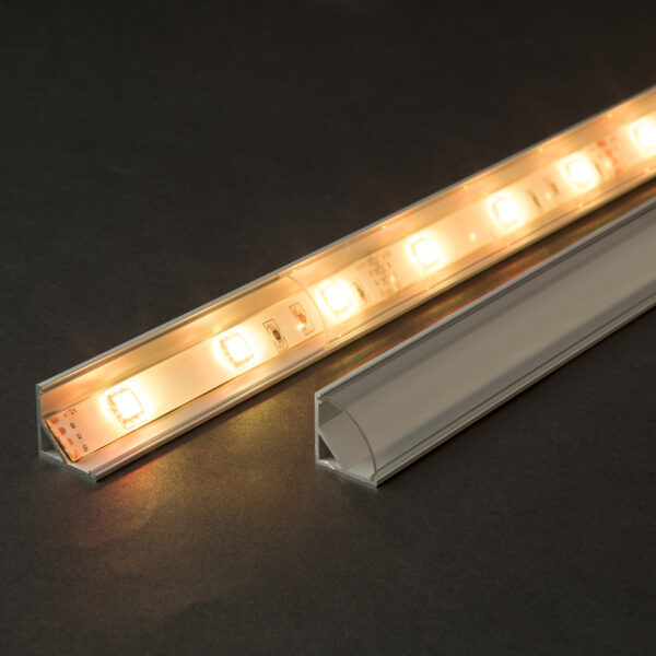 LED alumínium profil takaró búra  41012T2 LED tartozékok