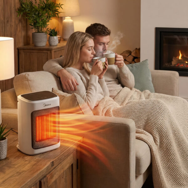 Midea Hősugárzó – 2000 W – fehér  51117 Beltéri