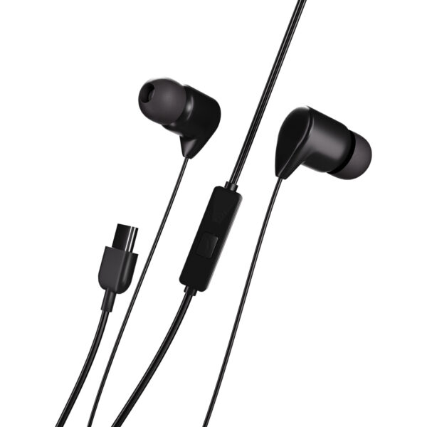 Maxell BASS13 vezetékes fülhallgató – fekete – USB-C (EB10)  52048 Fülhallgatók