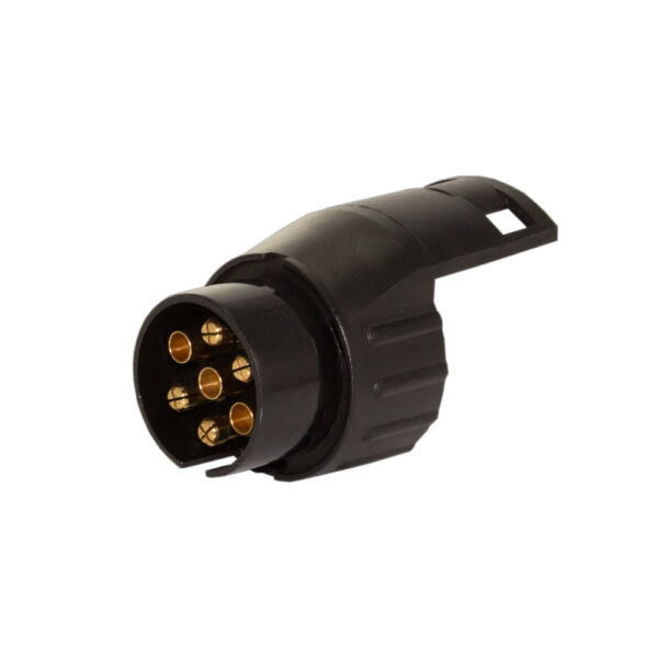 Utánfutó csatlakozó adapter – 7/13 pólusú – 12/24V  54944 Autós kiegészítők