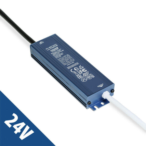 Hálózati stabilizált tápegység – 24V DC – 60W, 2,5A – IP67  55002-24IP Tápegység