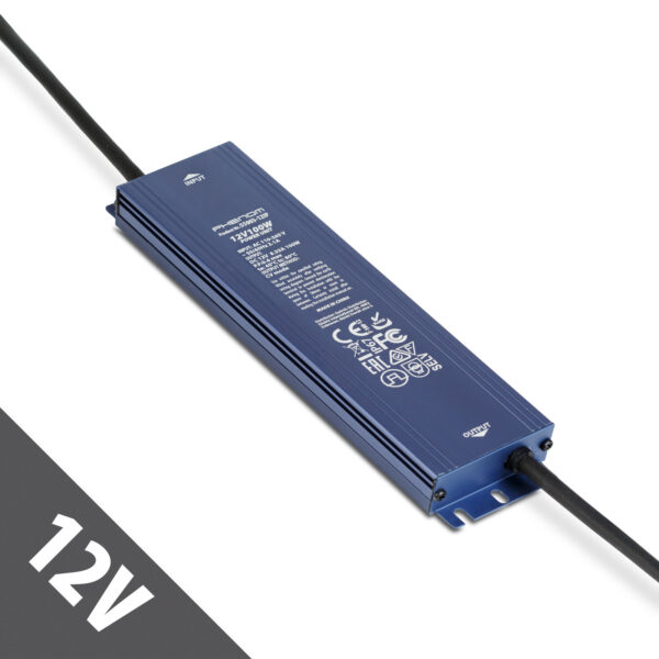 Hálózati stabilizált tápegység – 12V DC – 100W, 8,3A – IP67  55003-12IP Tápegység