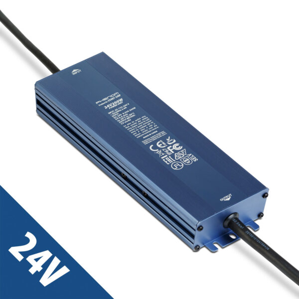 Hálózati stabilizált tápegység – 24V DC – 200W, 8,3A – IP67  55007-24IP Tápegység