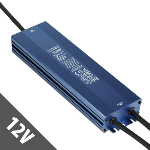 Hálózati stabilizált tápegység – 12V DC – 300W, 25A – IP67  55008-12IP Tápegység