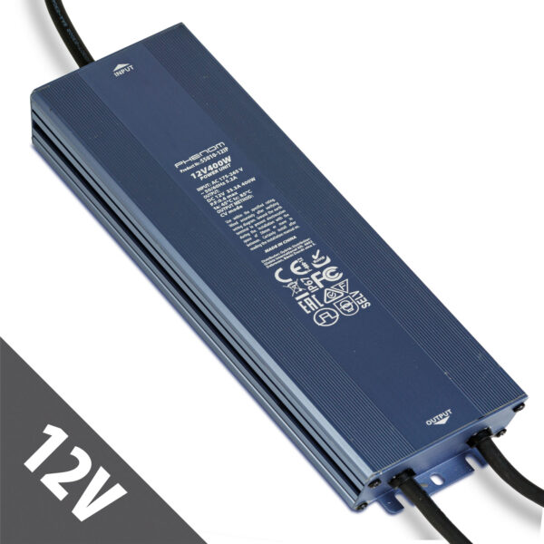Hálózati stabilizált tápegység – 12V DC – 400W, 33,3 A – IP67  55010-12IP Tápegység