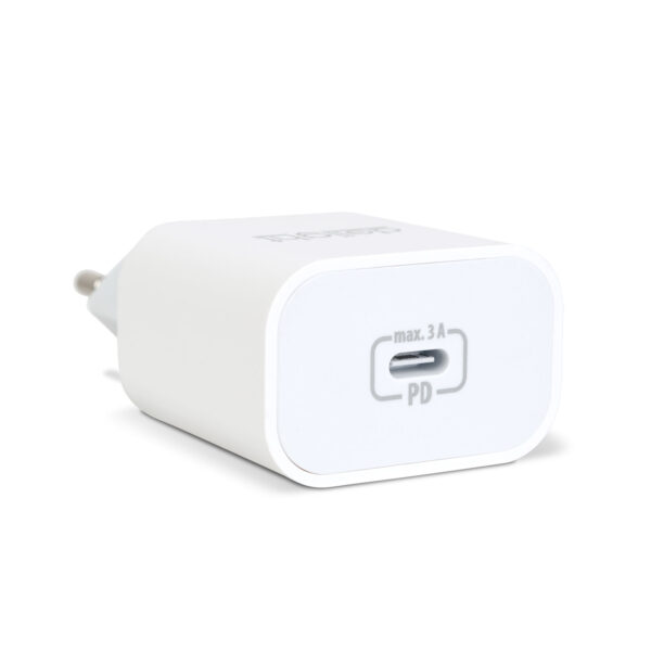 Adapter – Type-C – gyorstöltő, PD20W – fehér  55040WH USB