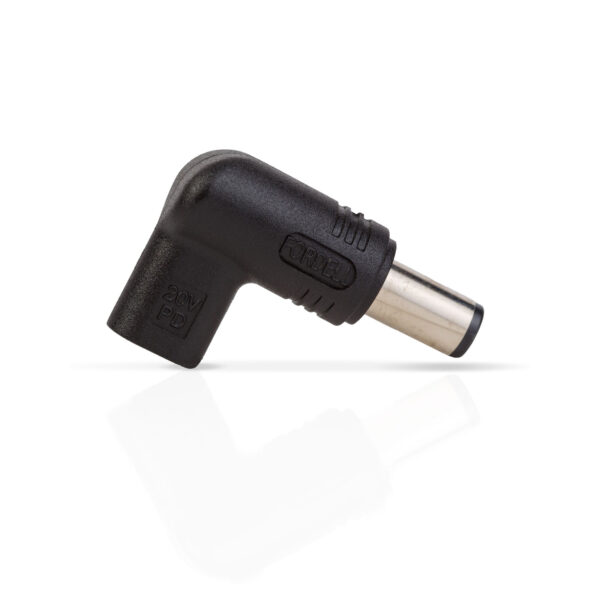 Adapter fej – Type-C -> DC 7.4 x 5 mm – DELL – 20V  55063B Laptop töltők
