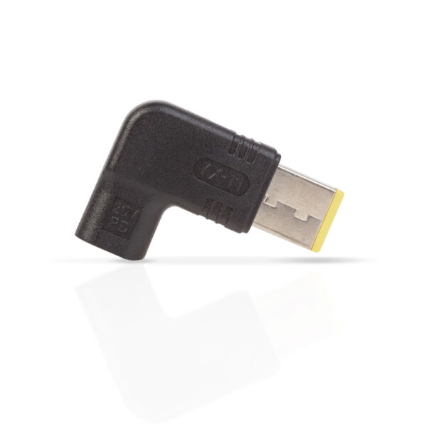 Adapter fej – Type-C -> DC 11 x 4.5 mm – Lenovo – 20V  55063E Laptop töltők