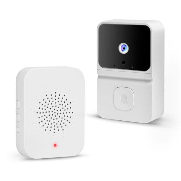 Smart videó kaputelefon szett – Wi-Fi-s, akkumulátoros – HD – fekete  55385BK Egyéb