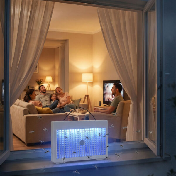 UV rovarcsapda – 230V, felakasztható – fekete  55620BK Egyéb