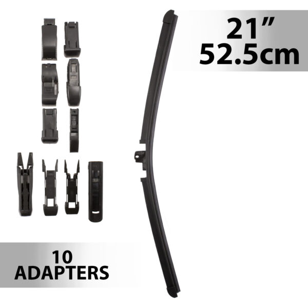 Ablaktörlő 20″/50 cm – 10 db adapterrel  55740N Egyéb