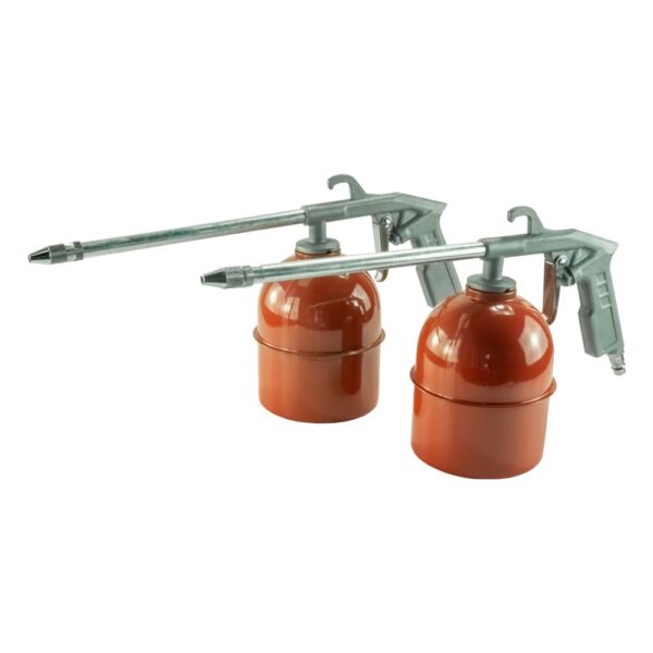 Olajpermetező pisztoly készlet – pneumatikus – 10 BAR – 900 ml – 1/4″ – 2 db-os készlet  55805H Egyéb