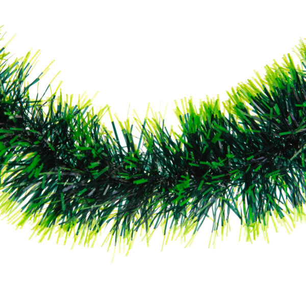 Fenyő girland – ombre zöld – 200 x 10 cm  55970B Egyéb