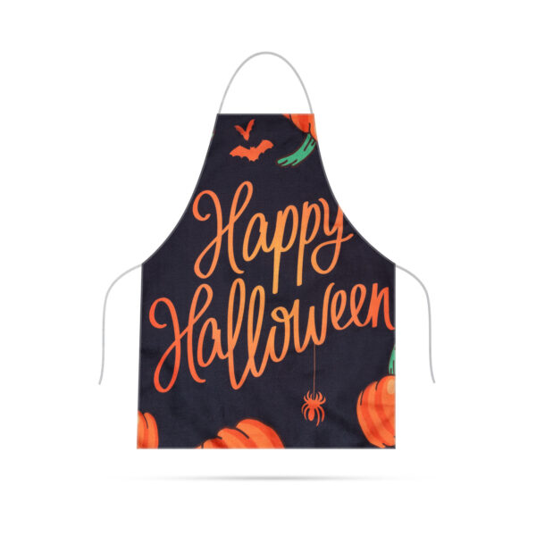 Konyhai kötény – vízálló vászonszerű – halloween – 68 x 54 cm  56176A Egyéb