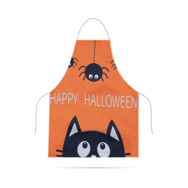 Kötény – gyerek méret – vízálló vászonszerű – halloween – 44 x 35 cm  56176C Egyéb