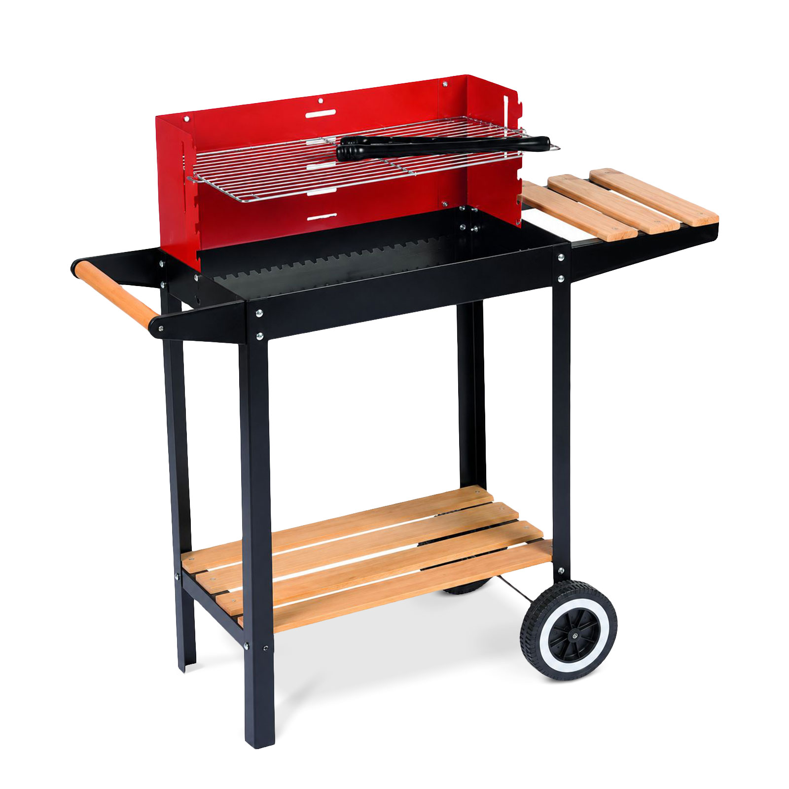 Grillsütő – szögletes, kerékkel – 83 x 28 x 83 cm 56259 Egyéb Grillsütő – szögletes, kerékkel – 83 x 28 x 83 cm 56259 Egyéb