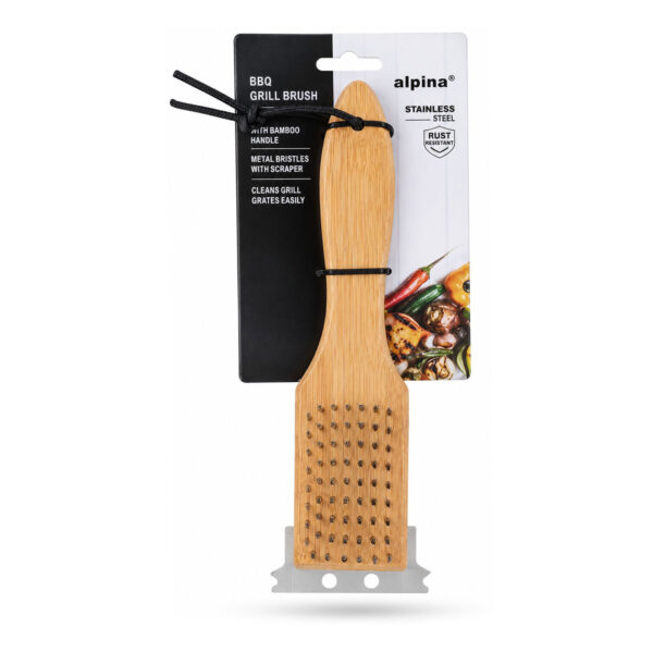 Grilltisztító kefe – fa nyéllel – 23 x 6,5 x 3 cm 56284C Egyéb Grilltisztító kefe – fa nyéllel – 23 x 6,5 x 3 cm 56284C Egyéb