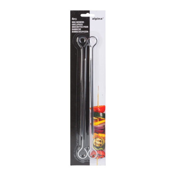 Grill nyárs – fém – 24 cm – 4 db / csomag 56289B Egyéb Grill nyárs – fém – 24 cm – 4 db / csomag 56289B Egyéb