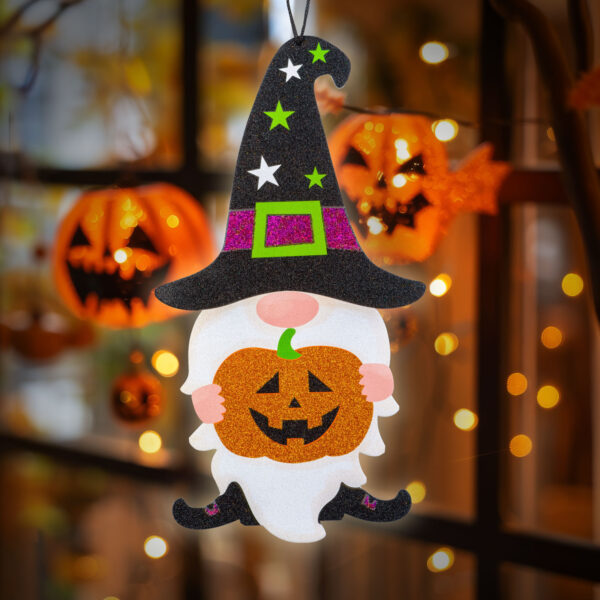 Halloween-i dekoráció – manó – akasztható – habszivacs – 44 x 26 cm  56556B Egyéb