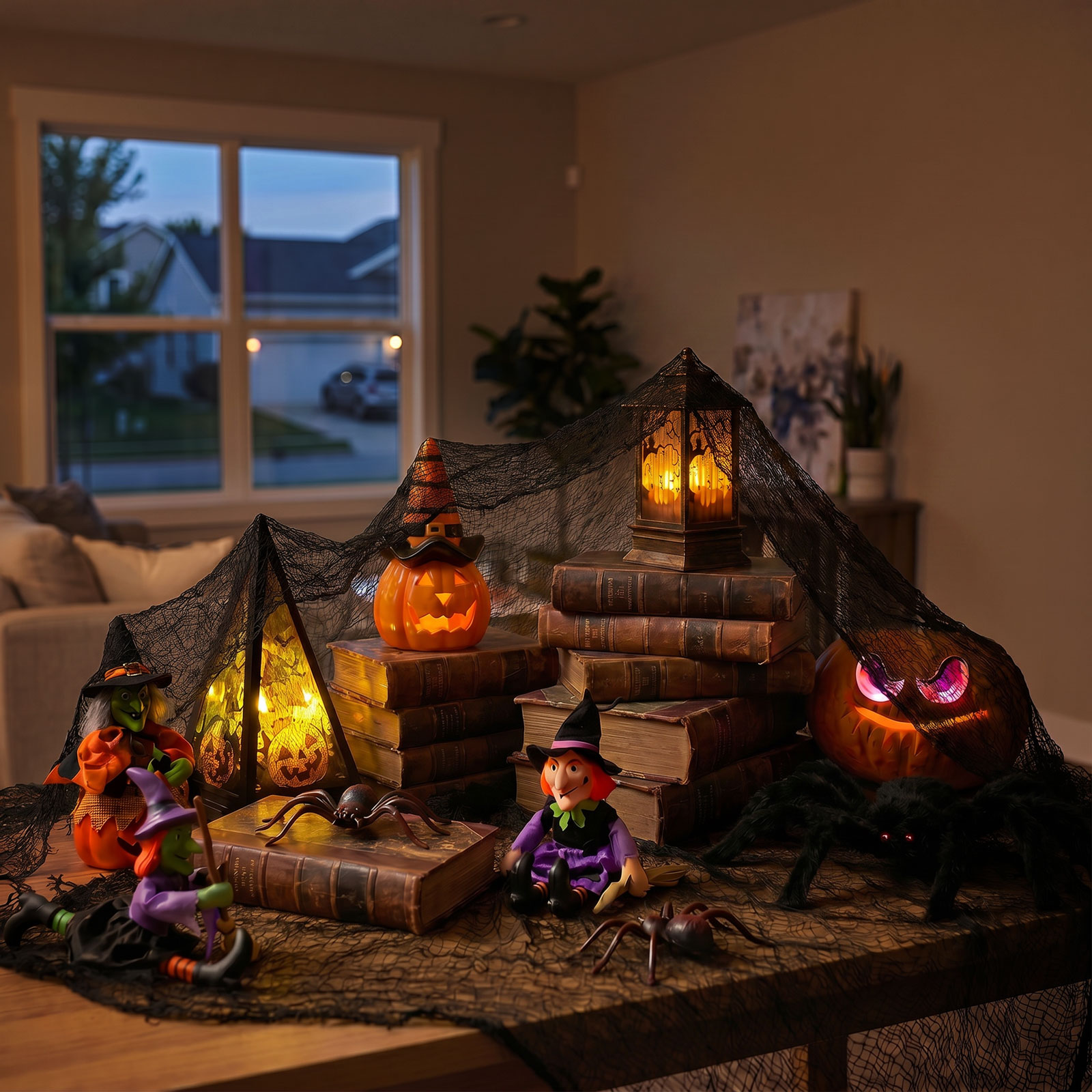 Halloween-i függöny – fekete, szövet – 76 x 228 cm 56606 Dekoráció Halloween-i függöny – fekete, szövet – 76 x 228 cm 56606 Dekoráció