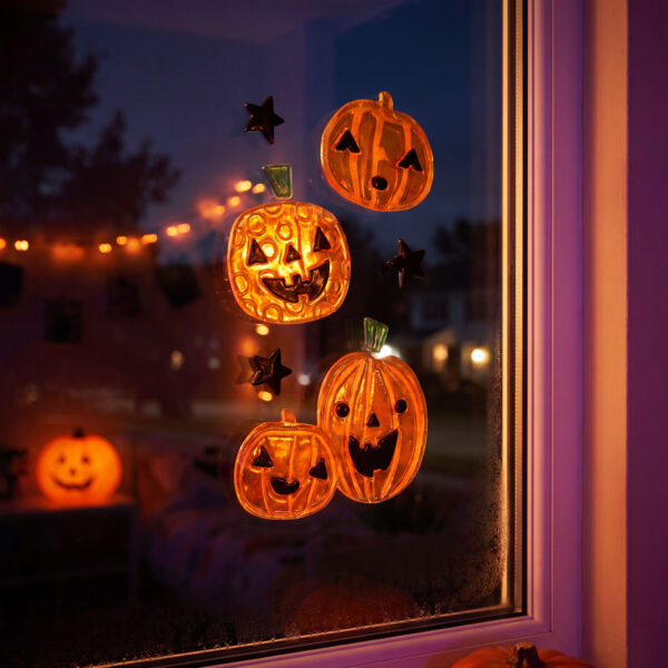 Halloween-i gél ablakmatrica szett – 15 x 25 cm – 3 féle 56612 Dekoráció Halloween-i gél ablakmatrica szett – 15 x 25 cm – 3 féle 56612 Dekoráció