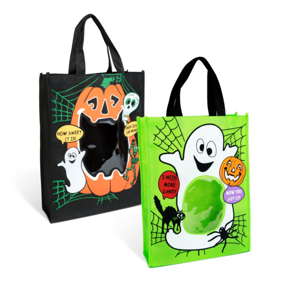 Halloween-i táska – 22,5 x 23 x 11 cm – 4 féle  56625 Dekoráció
