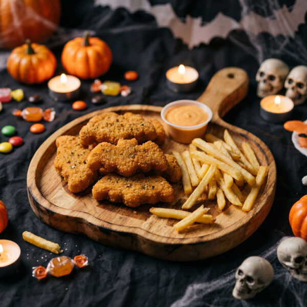 Halloween-i tálaló/kínáló tál fogantyúval – fából – tök mintás – 26,5 x 20 x 1,5 cm 56642 Dekoráció Halloween-i tálaló/kínáló tál fogantyúval – fából – tök mintás – 26,5 x 20 x 1,5 cm 56642 Dekoráció