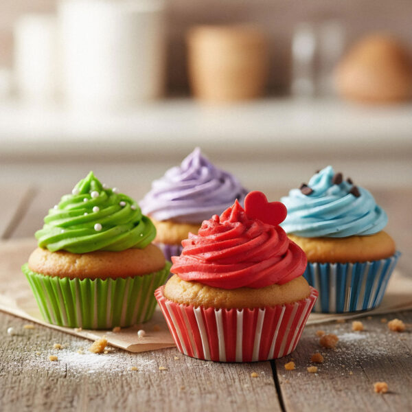 Muffin papír szett – party – 100 db / csomag  57168D Egyéb