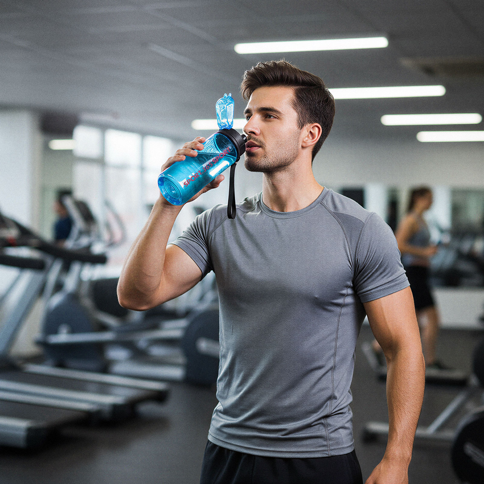 Sport kulacs – műanyag, átlátszó – 600 ml – 3 színben 57211 Egyéb Sport kulacs – műanyag, átlátszó – 600 ml – 3 színben 57211 Egyéb