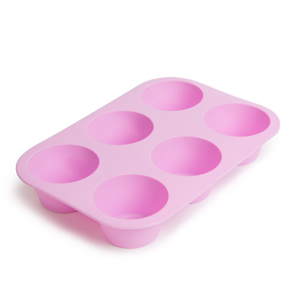 Szilikon muffinsütő-forma – 6 adagos  57280BL Egyéb
