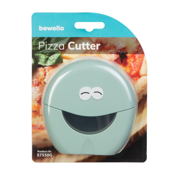 Pizzavágó – rozsdamentes acél, műanyag – 10,2 x 10,2 x 2 cm  57550G Egyéb