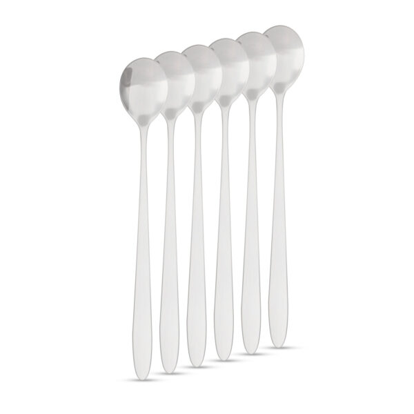 Rozsdamentes acél szívószál szett – titán szivárványos – 215 x 6 mm – 5 részes  57590 Egyéb