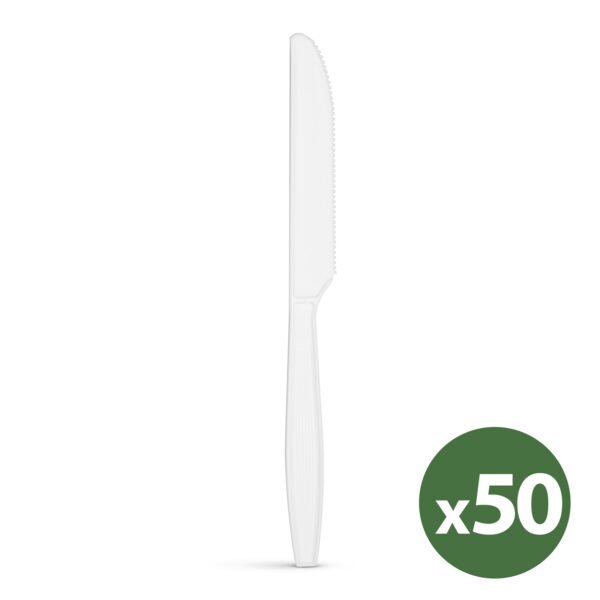 Többször használatos bioműanyag kés készlet – 10 db / csomag  57591A Egyéb