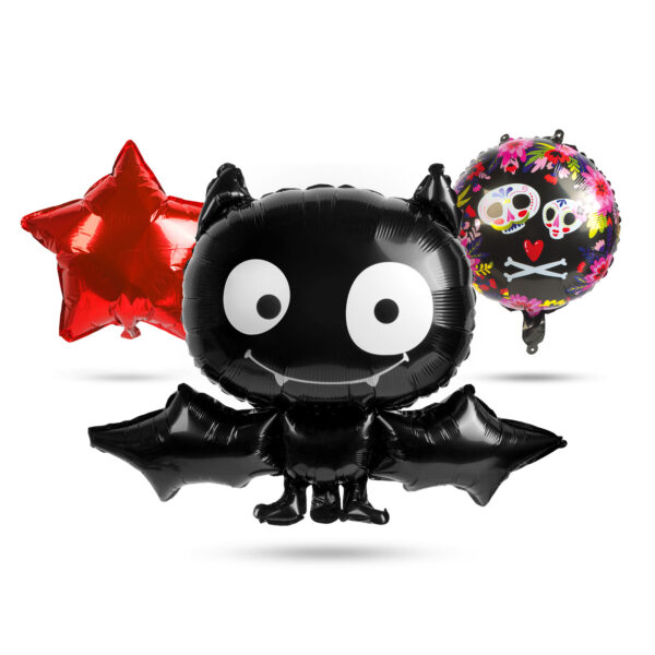 Halloween lufi – denevér – 10 db / csomag  58080G Egyéb