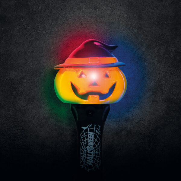 Halloween-i LED lámpa – koponya – elemes  58113C Egyéb