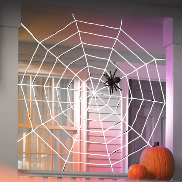 Halloween-i 3D dekorlámpa – 14 melegfehér LED – elemes  58149 Egyéb