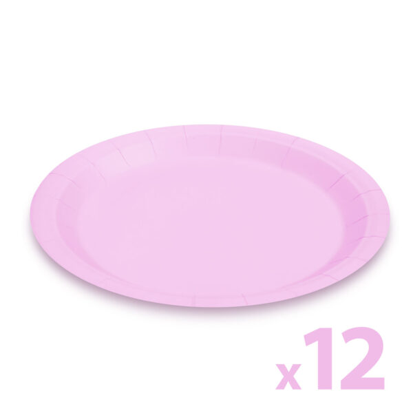 Papírtányér szett – BBQ – 23 cm – 12 db / csomag  58235D Egyéb