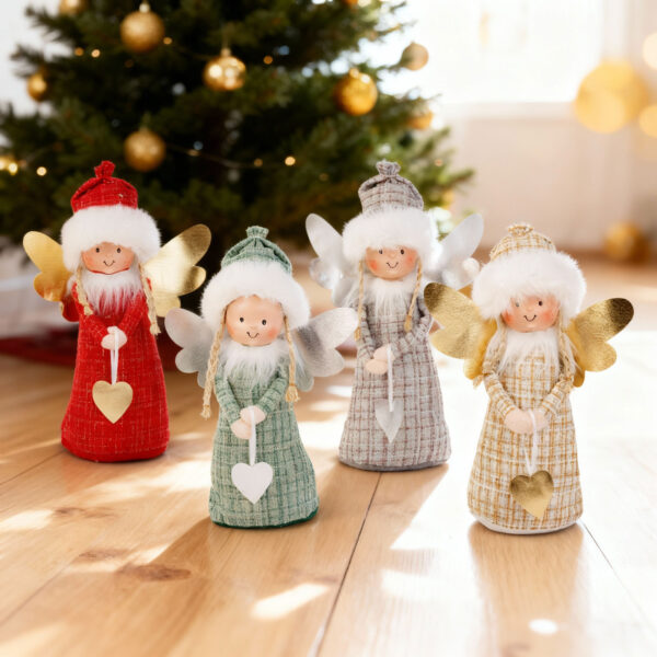 Dekorációs baba – angyalka – 30 cm – 4 féle  58286 Egyéb