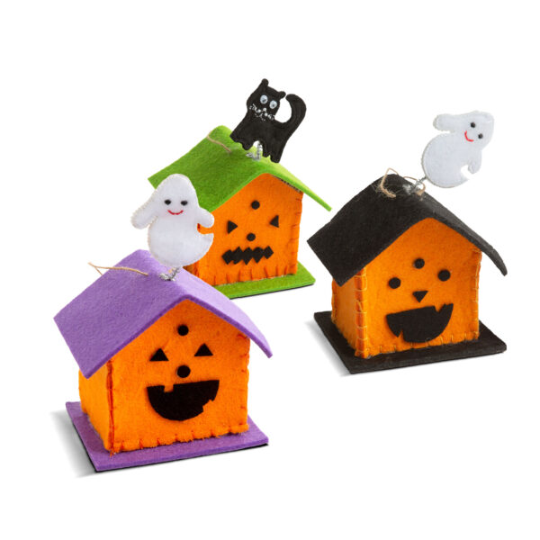 Halloween-i tök dekoráció – narancssárga – 20 x 20 x 18 cm  58336B Egyéb