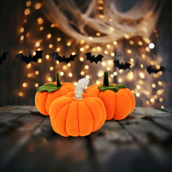 Halloween-i tök dekoráció – 9 x 9 x 9 cm  58339A Egyéb